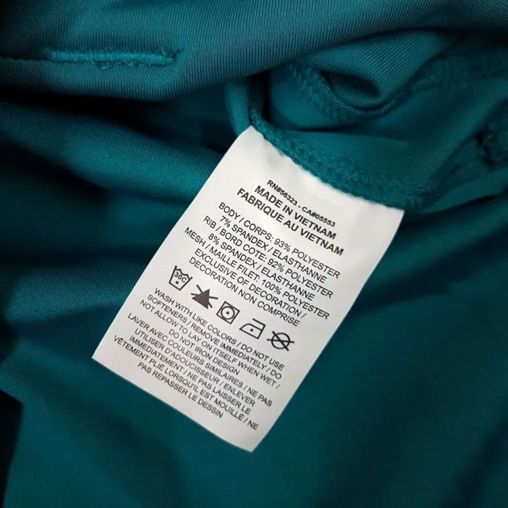 NIKE Therma‎ Flex Showtime Full Zip Hoodie Jacket Mens Size MEDIUM Teal Green